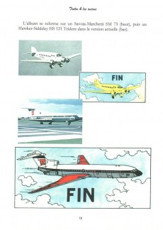 Extrait de Tintin - Pastiches, parodies & pirates -PIR- Tintin & les avions
