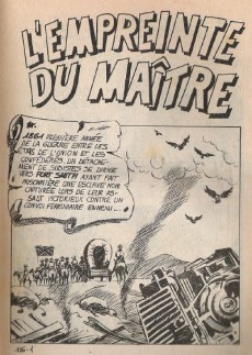Extrait de Série Jaune (Elvifrance) -109- L'empreinte du maître