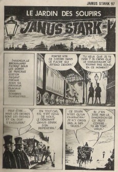 Extrait de Janus Stark -97- Le jardin des soupirs