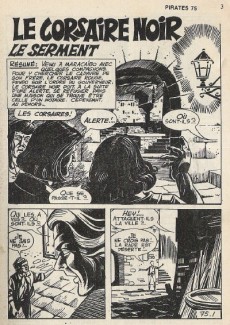 Extrait de Pirates (Mon Journal) -75- Le corsaire noir - le serment