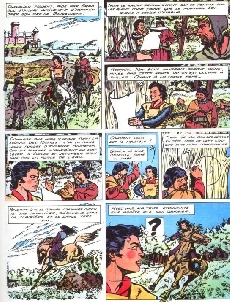 Extrait de Chevalier Ardent -3a1978- La loi de la steppe