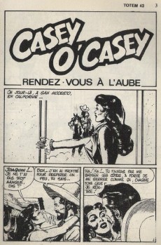 Extrait de Totem (2e Série) (1970) -43- Rendez-vous à l'aube