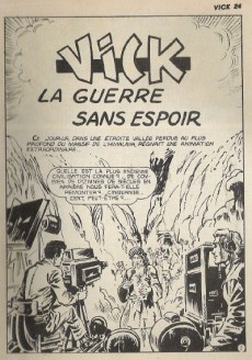 Extrait de Vick (Aventures et Voyages) -24- La guerre sans espoir