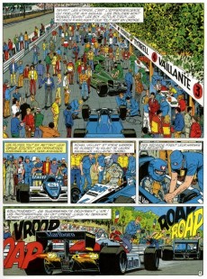 Extrait de Michel Vaillant - La Collection (Cobra) -42- 300 à l'heure dans Paris