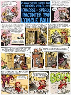 Extrait de Spirou et Fantasio -38Ind2011- La Jeunesse de Spirou