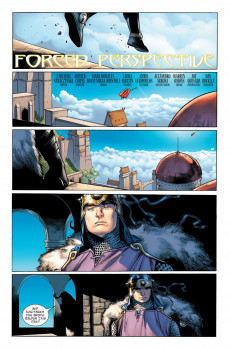 Extrait de Thor Vol.3 (2007) -9- Forced perspective