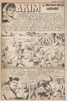 Extrait de Akim (1re série - Aventures et Voyages) -242- L'invincible armée