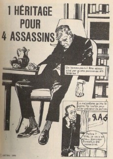 Extrait de Flash espionnage (1re série - Arédit) -75- 1 héritage pour 4 assassins