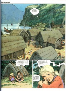 Extrait de Thorgal (Intégrale Le Soir 1) -8- Aarica / Le maître des montagnes