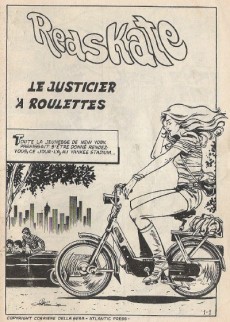 Extrait de Skaters (Aventures et Voyages) -1- Red Skate - Le justicier à roulettes