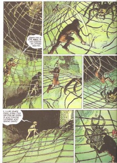 Extrait de Thorgal (Intégrale Le Soir 1) -13- Arachnéa / Le mal bleu