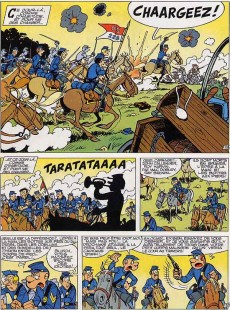 Extrait de Les tuniques Bleues -11a1979- Des bleus en noir et blanc