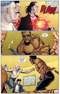 Extrait de Ultimate Avengers -7- Blade contre les Vengeurs (1)
