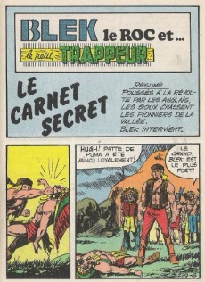 Extrait de Blek (Les albums du Grand) -493- Le carnet secret