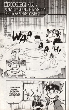 Extrait de Beyblade Metal -3- Tome 3 / Metal Fusion