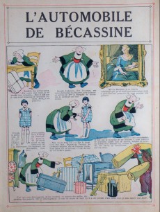 Extrait de Bécassine -14b1949- L'automobile de Bécassine