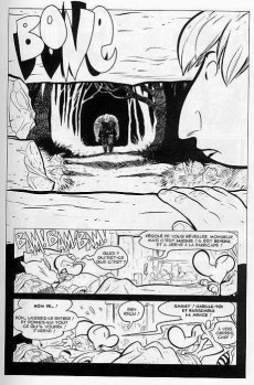 Extrait de Bone (Smith, chez Delcourt, en noir et blanc) -6- Le Feu de la Saint-Jean