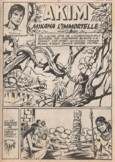 Extrait de Akim (1re série - Aventures et Voyages) -383- Mikana l'immortelle