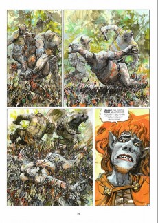 Extrait de Thorgal (en allemand) -32- Die schlacht von Asgard