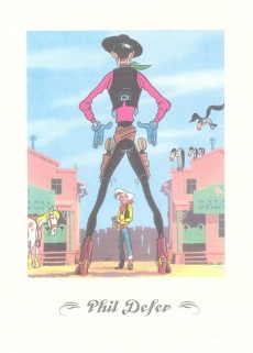 Extrait de Lucky Luke - Les Dessous d'une création (Atlas) -25- Phil Defer - Des Rails sur la Prairie