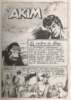 Extrait de Akim (2e série) -71- La tanière de Rag