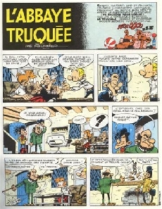 Extrait de Spirou et Fantasio -22a1989- L'abbaye truquée