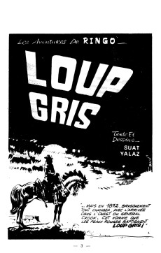 Extrait de Ringo (SFPI) -8- Loup gris