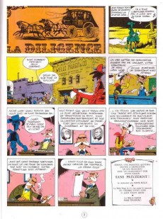 Extrait de Lucky Luke - La collection (Hachette 2011) -3- La diligence