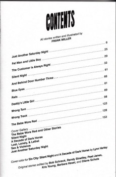 Extrait de Sin City (One shots & Various) -INTb- Booze, broads, & bullets