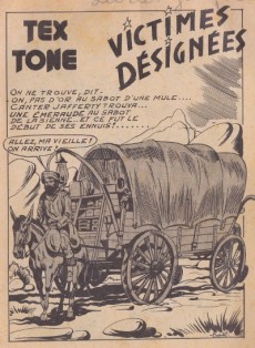 Extrait de Tex-Tone (Impéria) -49- Victimes désignées