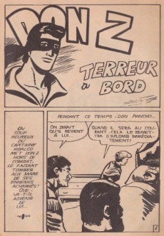 Extrait de Don Z (Jeunesse et Vacances) -17- Terreur à bord