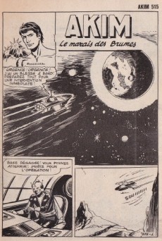 Extrait de Akim (1re série - Aventures et Voyages) -515- Le marais des Brumes