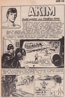Extrait de Akim (1re série - Aventures et Voyages) -516- Guet-apens au Cratère Vert