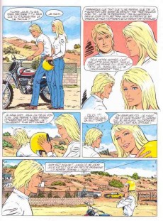 Extrait de Michel Vaillant - La Collection (Cobra) -81- Julie Wood 2. Défends-toi Julie