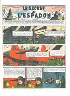 Extrait de Blake et Mortimer (Les aventures de) (Historique) -1e1977- Le Secret de l'Espadon - Tome I - La Poursuite fantastique