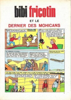 Extrait de Bibi Fricotin (2e Série - SPE) (Après-Guerre) -57a69- Bibi Fricotin et le dernier des Mohicans