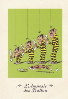 Extrait de Lucky Luke - Les Dessous d'une création (Atlas) -28- L'Amnésie des Dalton - Chasse aux Fantômes