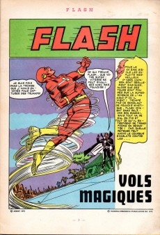Extrait de Flash (Arédit - Pop Magazine/Cosmos/Flash) -10- Tome 10