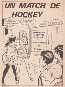 Extrait de Surboum (Arédit) -170- Un match de hockey