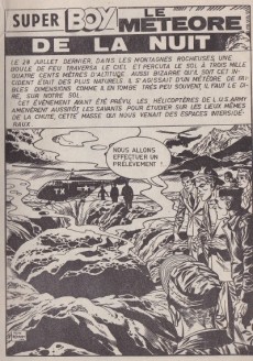 Extrait de Super Boy (2e série) -381- Le Météore de la nuit
