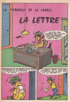 Extrait de Bambou (Impéria) -123- La lettre