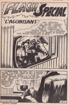Extrait de Safari (Aventures et Voyages) -149- Flash Spécial - L'agonisant