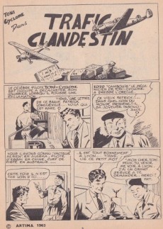Extrait de Toni Cyclone (Artima) -18- Trafic clandestin