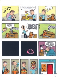 Extrait de Garfield (Dargaud) -4a1986- La faim justifie les moyens