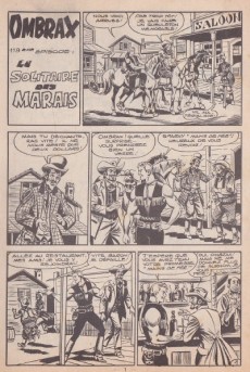 Extrait de Ombrax (Lug) -118- Le solitaire des marais