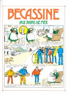 Extrait de Bécassine -18d1997- Bécassine aux bains de mer