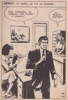 Extrait de Série rouge (Elvifrance) -102- Lugubre signal