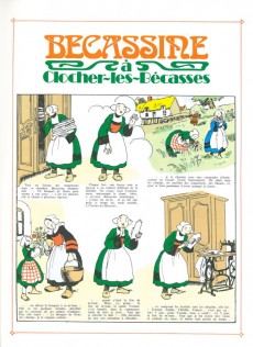 Extrait de Bécassine -21d1992- Bécassine à Clocher-les-Bécasses
