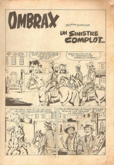 Extrait de Ombrax (Lug) -161- Un sinistre complot...