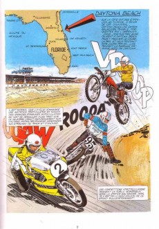 Extrait de Michel Vaillant - La Collection (Cobra) -86- Julie Wood 7. Ouragan sur Daytona